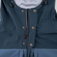 前立て付き止水ファスナー