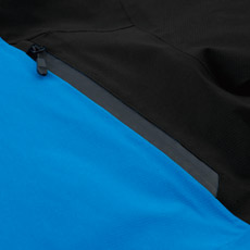 両胸止水ファスナーポケット