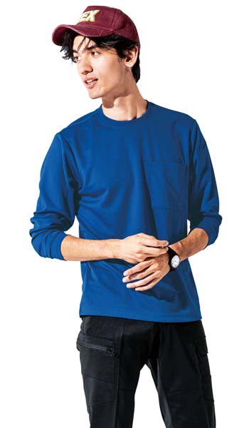 6043 JIS制電 長袖Tシャツ
