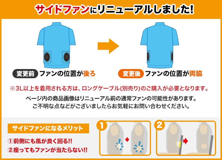 サイドファン切り替え案内