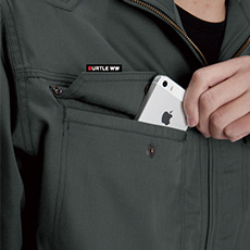 携帯電話収納ポケット(右)