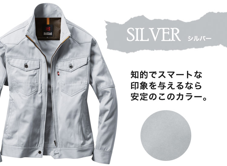 1501 カラーバリエーション シルバー