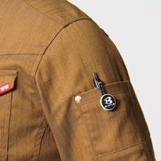 袖ペンポケット(左)