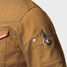 袖ペンポケット(左)