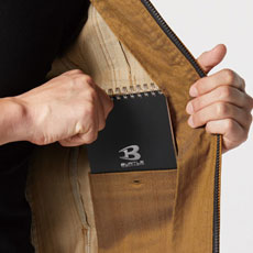 内ポケット(左・ボタン止め)