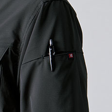 袖ペンポケット