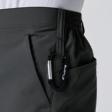 ツインループ、後脇シャーリングゴム仕様