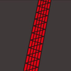 >縫い目が肌に擦れないように平らに仕上げたフラットロックシーム縫製