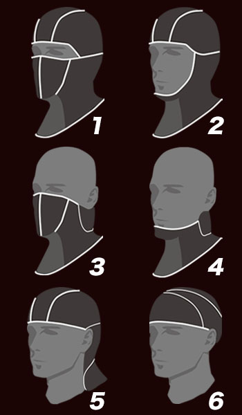 バートル ホットバラクラバ 4068