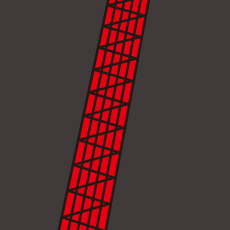 フラットロックシーム縫製