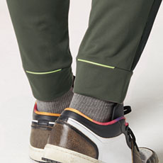 裾リブ仕様、反射材付き