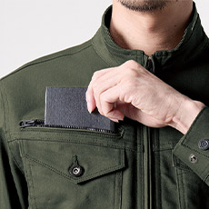 ファスナーポケット