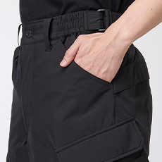 両脇ウォームポケット