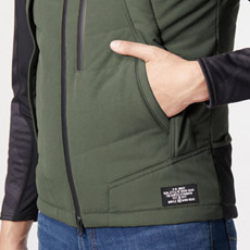 両脇ウォームポケット