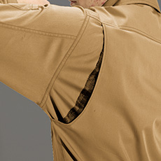 背アーム ノーフォークメッシュ