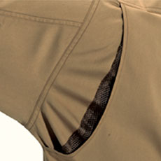 背アームノーフォークメッシュ