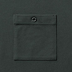 胸ポケット(左・ボタン止め)