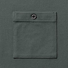 胸ポケット(左・ボタン止め)