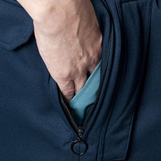 両脇スルーポケット