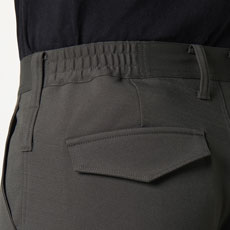 後脇シャーリングゴム仕様