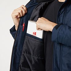 右内ポケット、右内ペンポケット