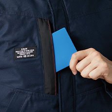 ファスナーポケット
