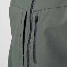 収納ファスナーポケット