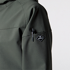 袖ペンポケット