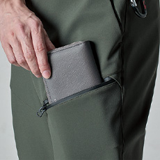 ファスナーポケット