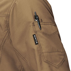 袖ダブルペンポケット(左)