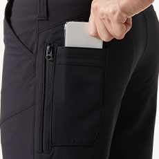 マルチポケット(左)サイドジッパーポケット(左)