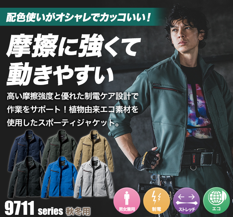 エコジャケット 9711