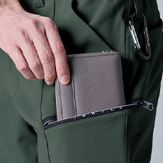 ファスナーポケット