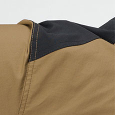 両肩・両袖コーデュラ補強布使用