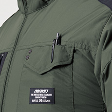 胸ペンポケット