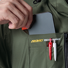 Phone収納ポケット、ペンポケット