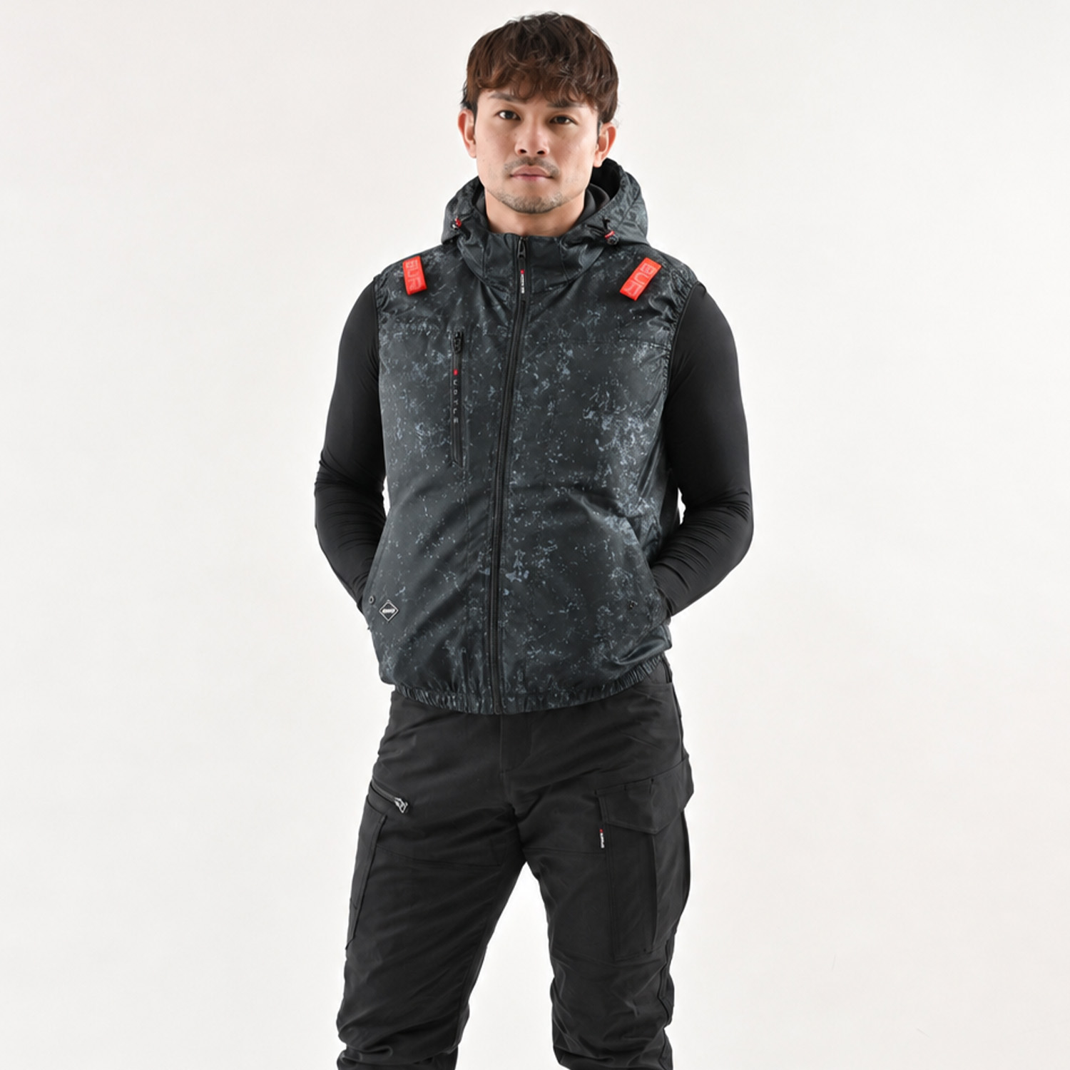 BURTLE エアークラフト 空調服 XL ブラック24V エアークラフト バートル BURTLE ファン ブラック AC150 空調服 【公式