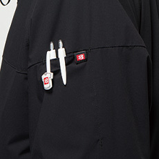 袖ペンポケット