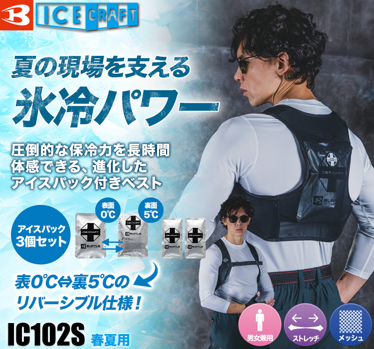 アイスクラフトベスト  ic102s
