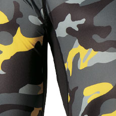 脇部に通気性の良いメッシュ素材