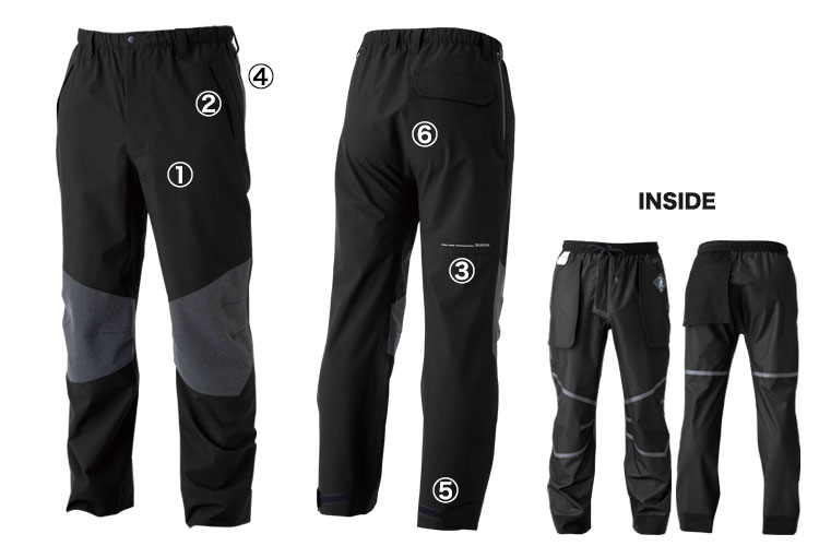 TS DESIGN レインパンツ 18112 商品詳細