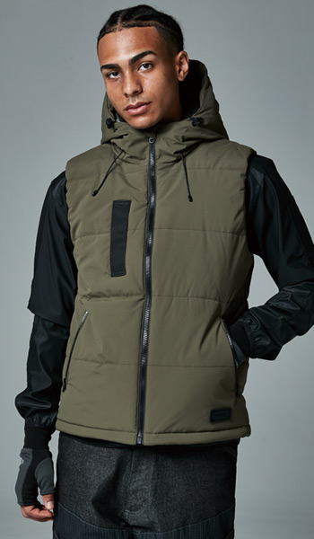 TS DESIGN リフレクティブファイバーダウンベスト 1928