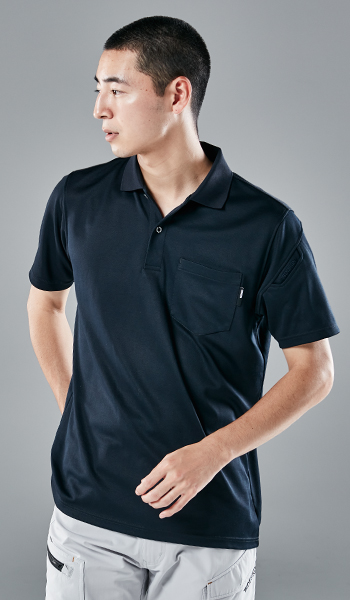 TS DESIGN TecRecycショートスリーブポロシャツ2265