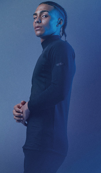 TS DESIGN ウインドストップハイネック 3225