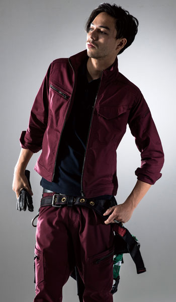 TS DESIGNの春夏用制電作業ブルゾン