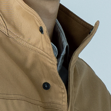 フラップ式の耐熱樹脂ボタン