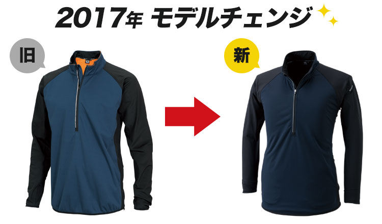 2017年モデルチェンジでリニューアル