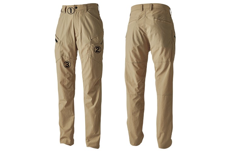 TS DESIGN TS4Dナイロンドッツレディースカーゴパンツ 08-46041 商品詳細