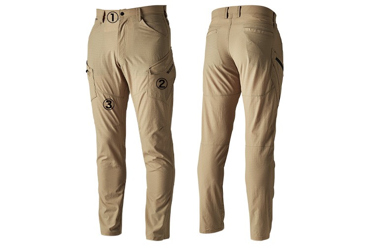 TS DESIGN TS4Dナイロンドッツメンズカーゴパンツ 08-4604 商品詳細