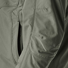 肘部分立体仕様